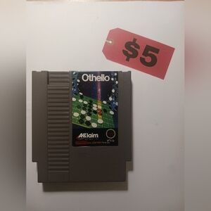 NES 1988 Othello Board Video Game Acclaim Nintendo Game
